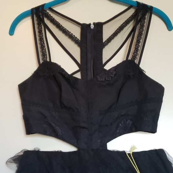 BCBGeneration Mesh/Tulle Dress - Picture 2 of 8